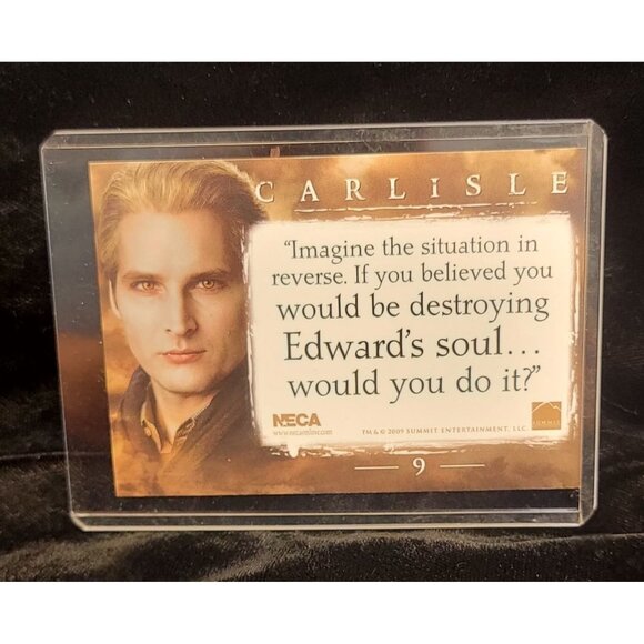 Collectible Carlisle New Moon Trading Card with Protective Sheath - Picture 6 of 6